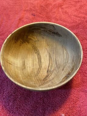 8” Wooden Bowl Vintage